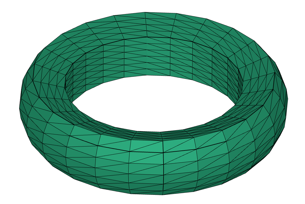 Surface tri mesh