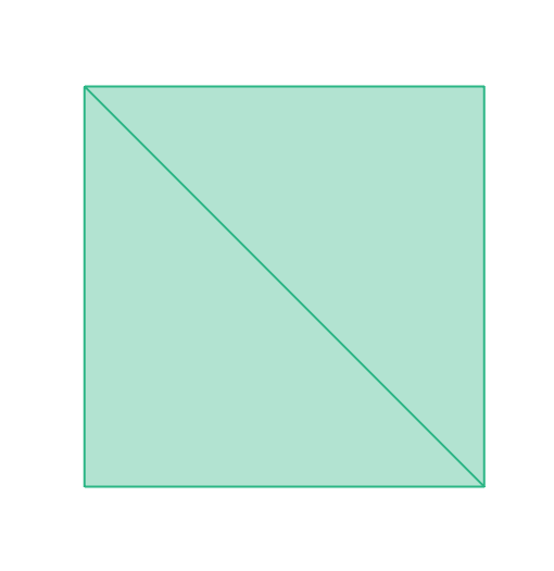 Two triangles